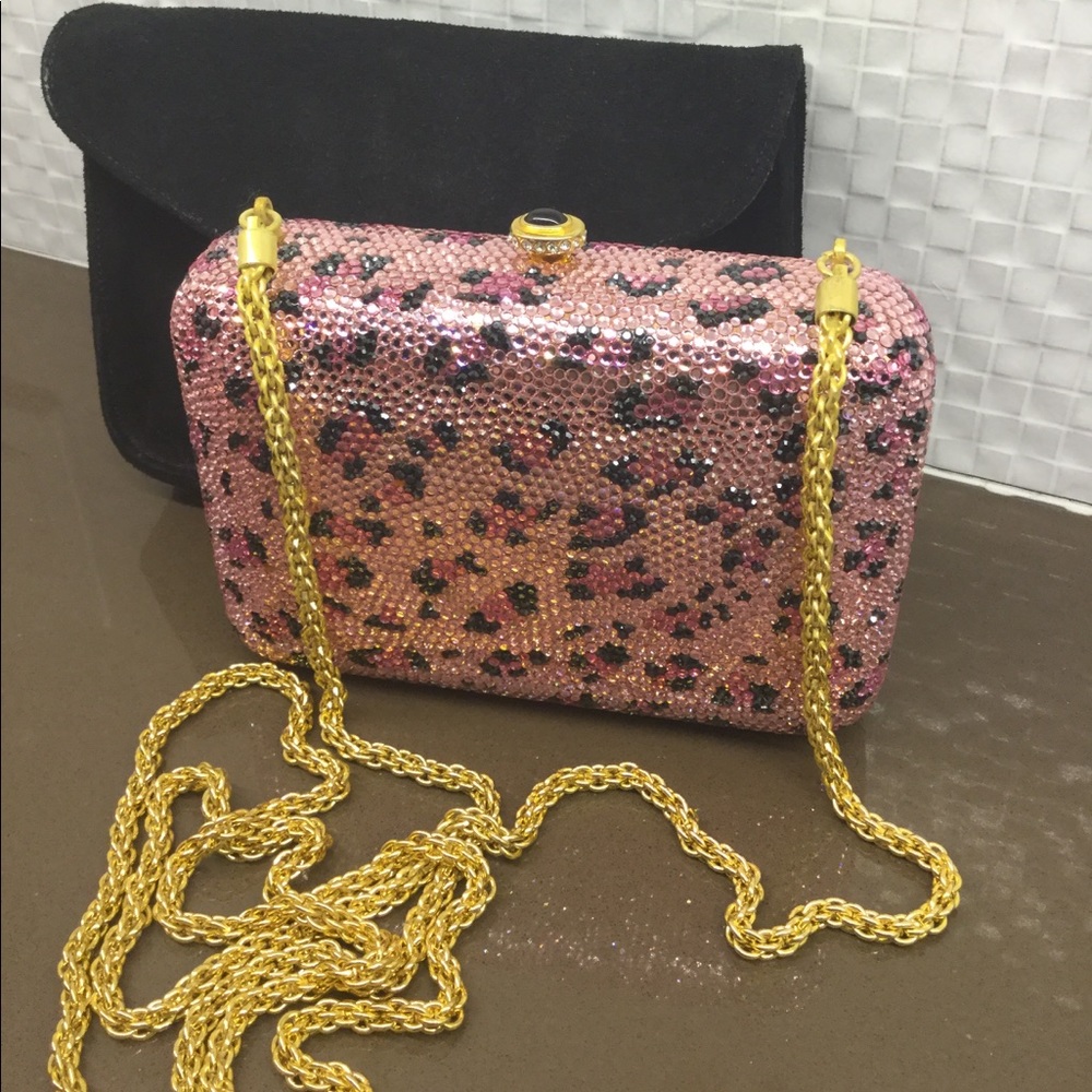 Kathrine Baumann Pink Leopard Bag
